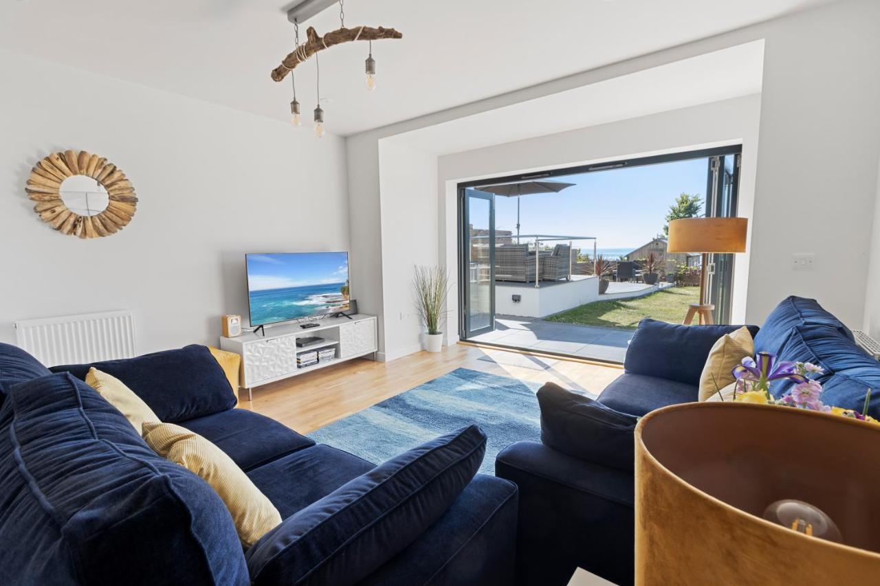 Stunning Coastal Apartment In Maidencombe With Sea Views & Garden Stokeinteignhead Exteriér fotografie