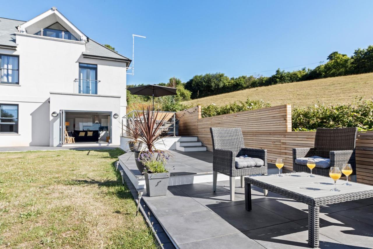 Stunning Coastal Apartment In Maidencombe With Sea Views & Garden Stokeinteignhead Exteriér fotografie